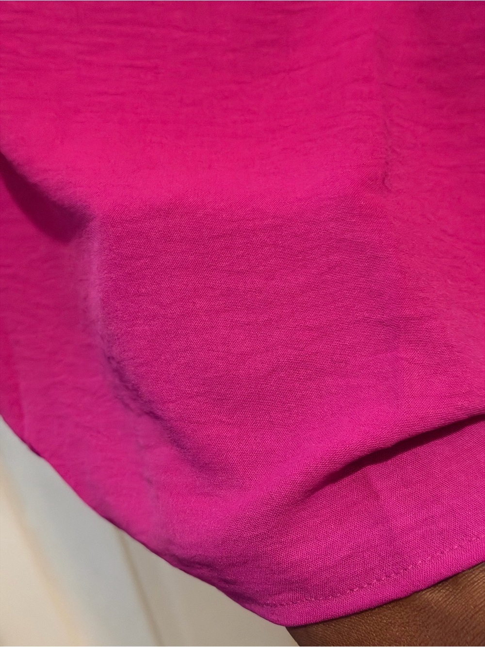Midi dress T-Shirt dress Magenta Short Sleeve Graphic Tunic - Picture 6 of 9